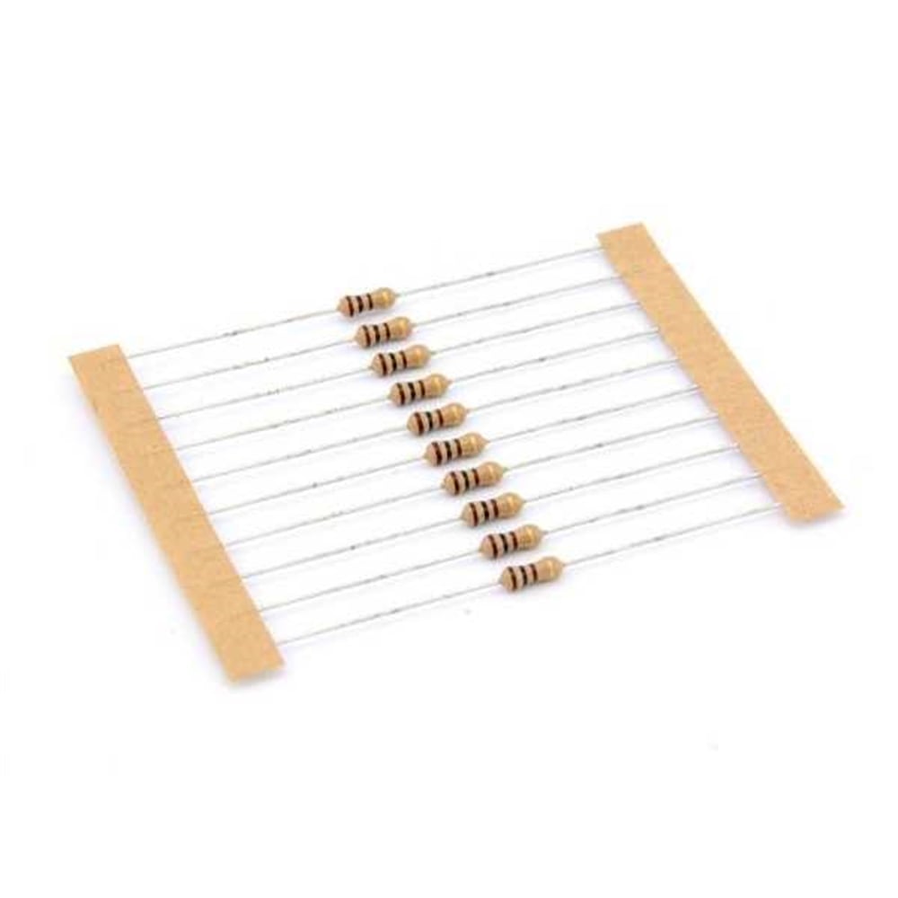 10R 1/4W Direnç 10'lu Paket Halinde