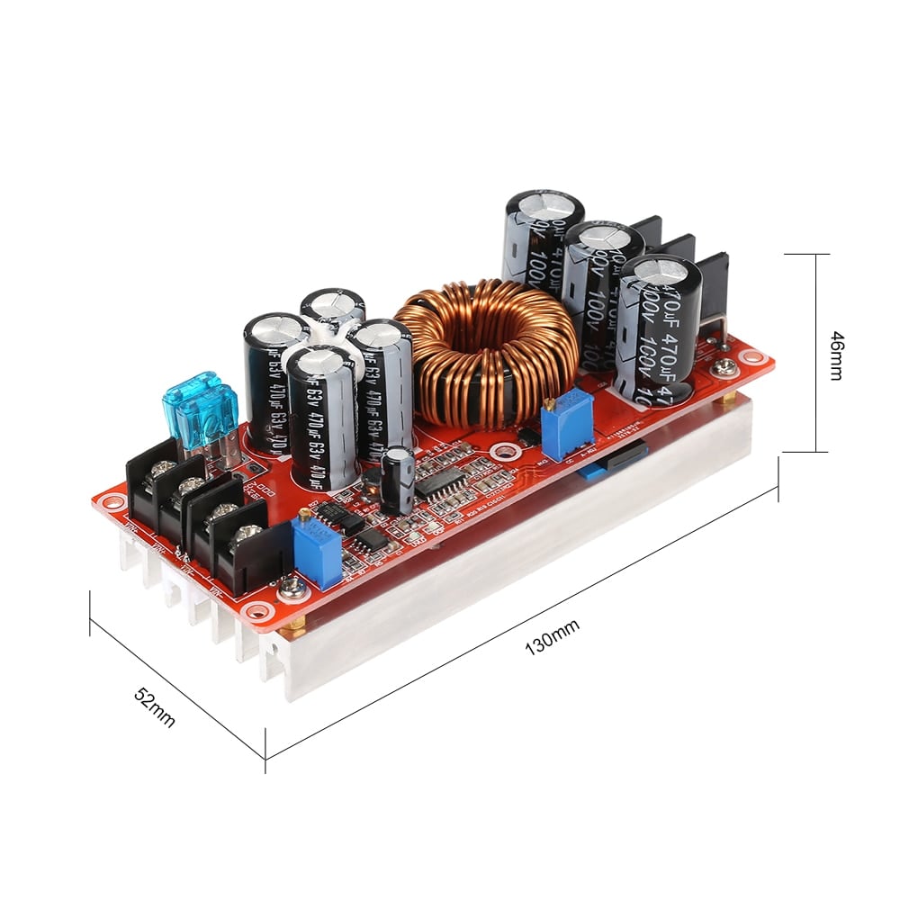 1200W 10-60V'dan 12-83V'a 20A Dc-Dc Gerilim Yükseltici Modül