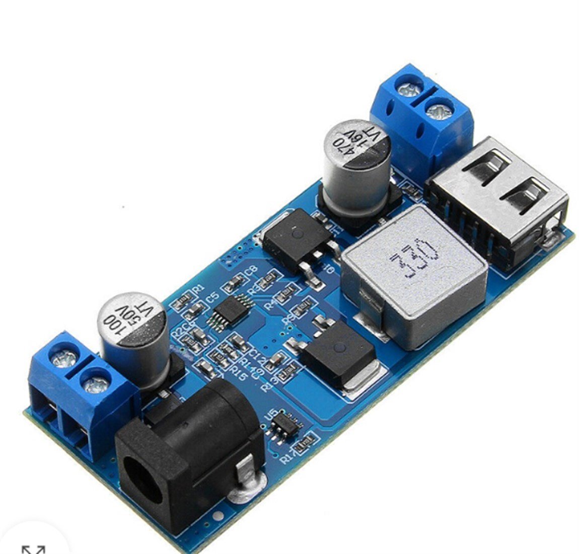 24V/12V'dan 5V'a 5A Voltaj Düşürücü24V/12V'dan 5V'a 5A Voltaj Düşürücü 