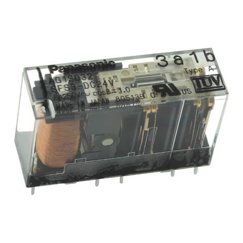 24VDC 6A Röle - SFS3-DC24V - Panasonic24VDC 6A Röle - SFS3-DC24V - Panasonic