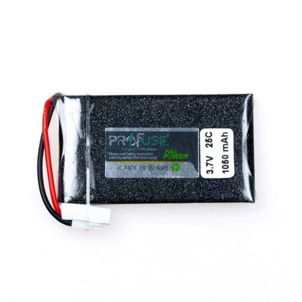 3.7 V 1S Lipo Batarya 1050 mAh 25C