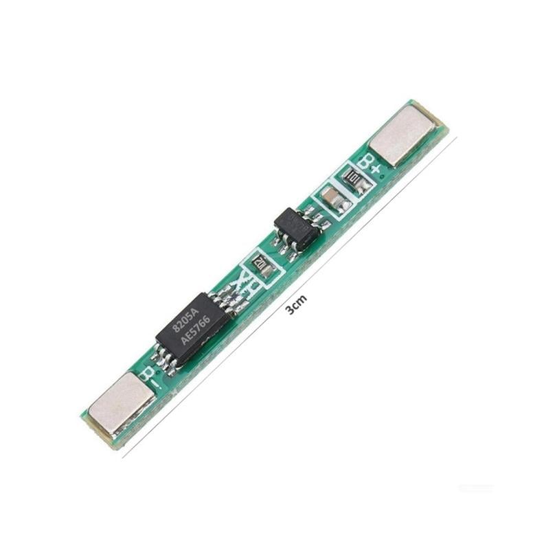 3.7V 3A Aşırı Akım Korumalı Lityum Pil Koruma Kartı3.7V 3A Aşırı Akım Korumalı Lityum Pil Koruma Kartı