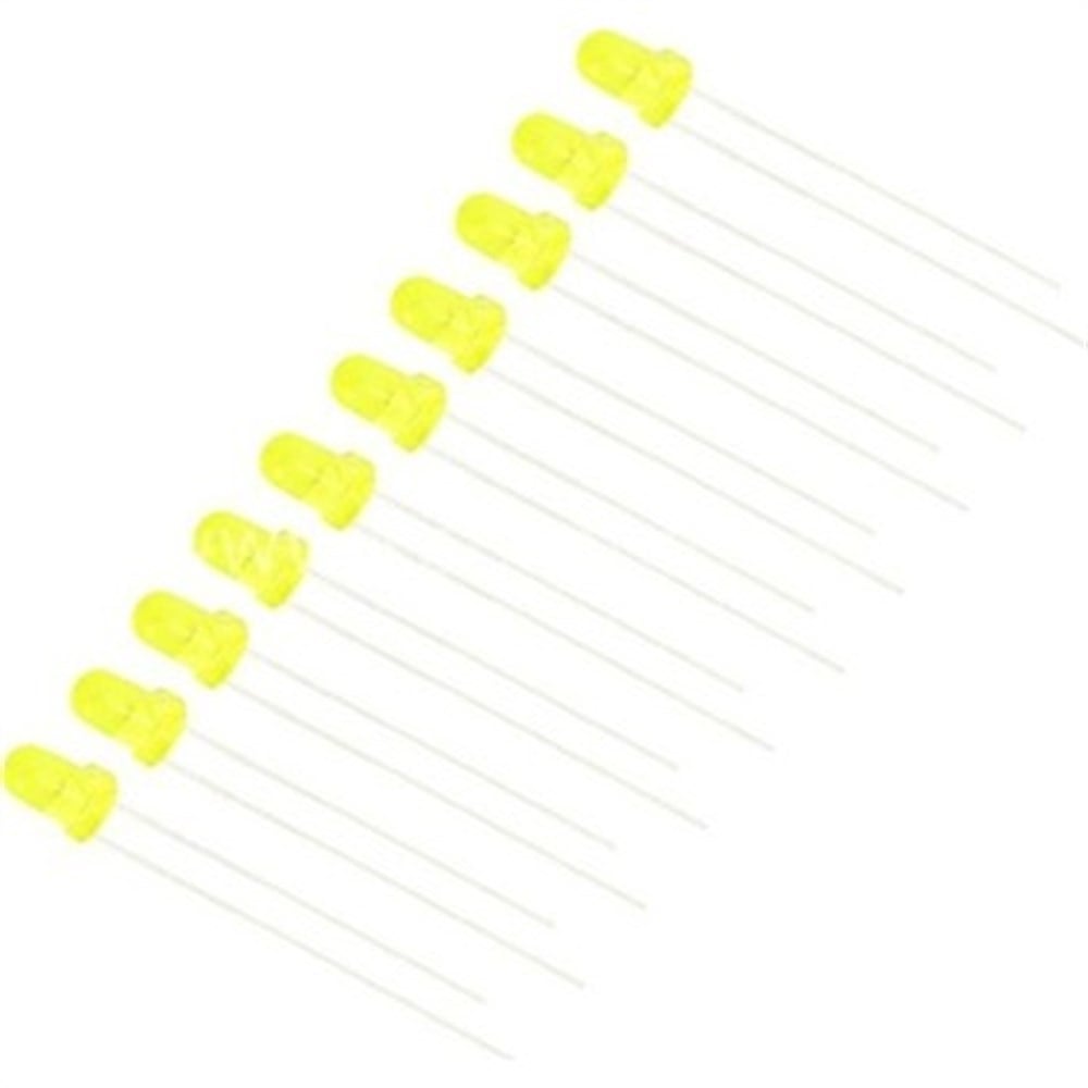 3mm Sarı Led - 10'lu Paket