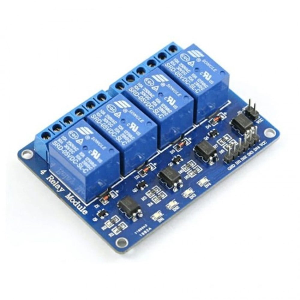 4 Way 5V Relay Module - 4lü 5V Röle Kartı