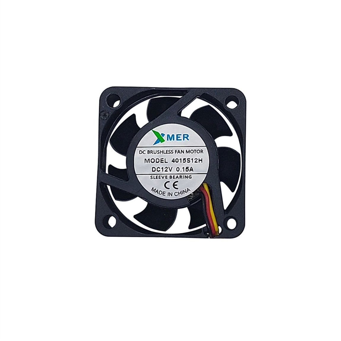 40x40x15mm 12V 0.15A 3P XMER FAN