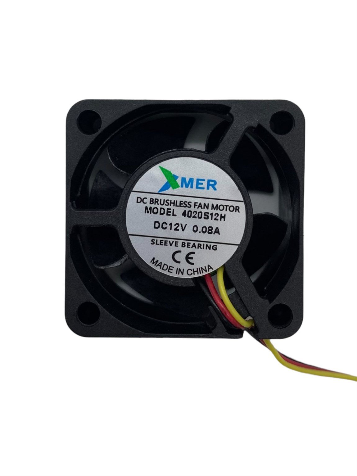 40x40x20mm 12V 0.08A 3P XMER Fan