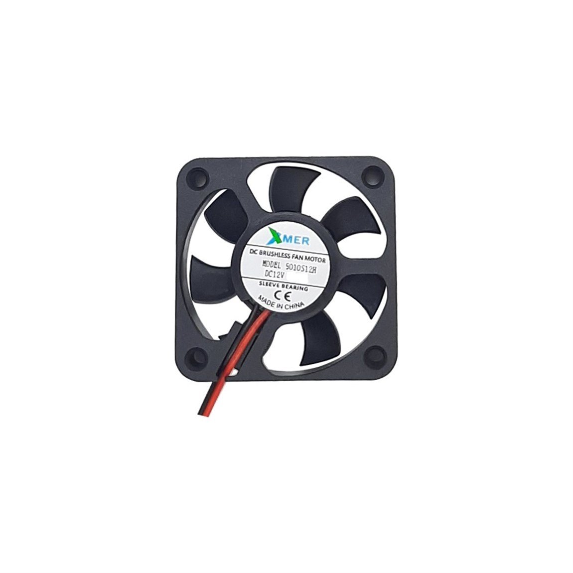 50X50X10mm 12V 0.11A 2P XMER FAN