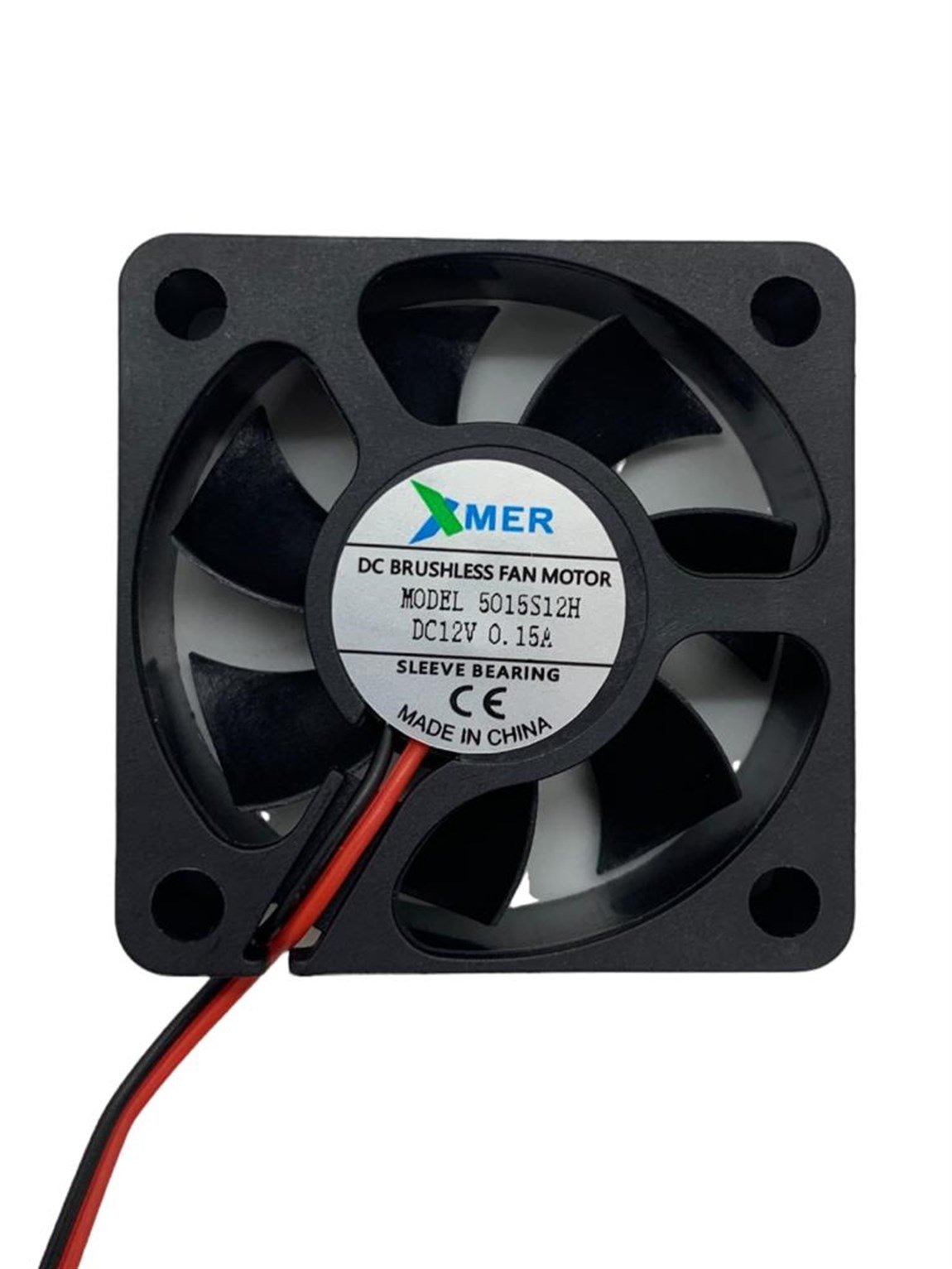 50X50X15mm 12V 0.15A 2P XMER FAN