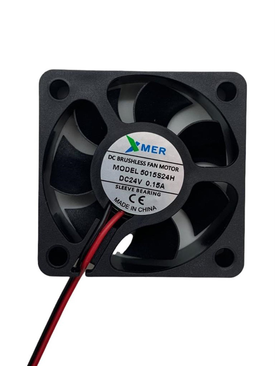 50X50X15mm 24V 0.15A 2P XMER FAN