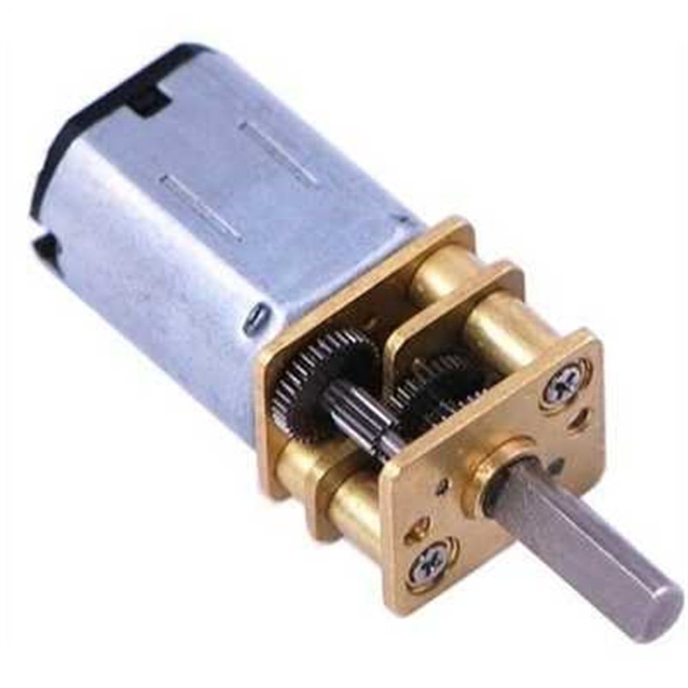 5:1 6V 6000 Rpm Yüksek Güçlü Metal Motor