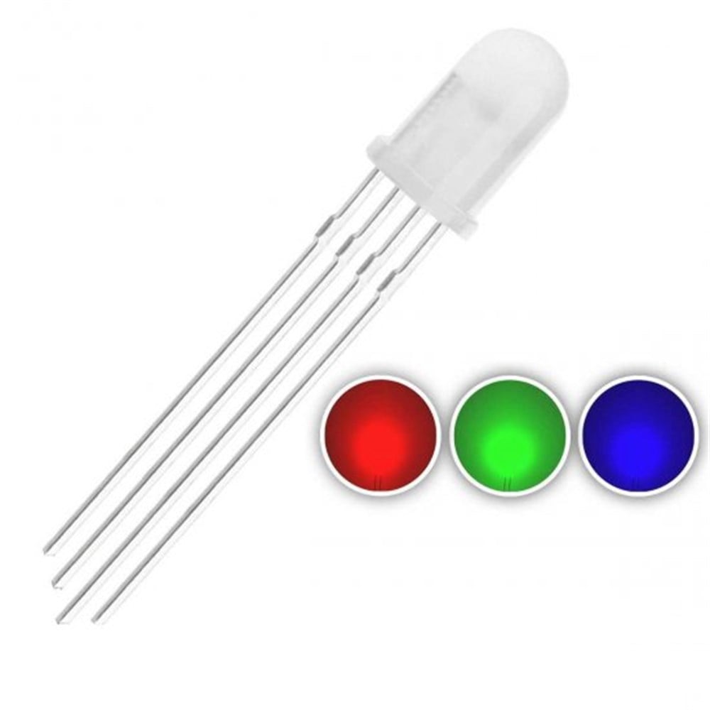 5mm 4 Bacak RGB Led