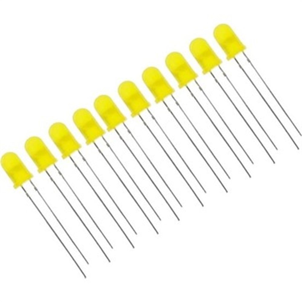5mm Sarı Led - 10'lu Paket