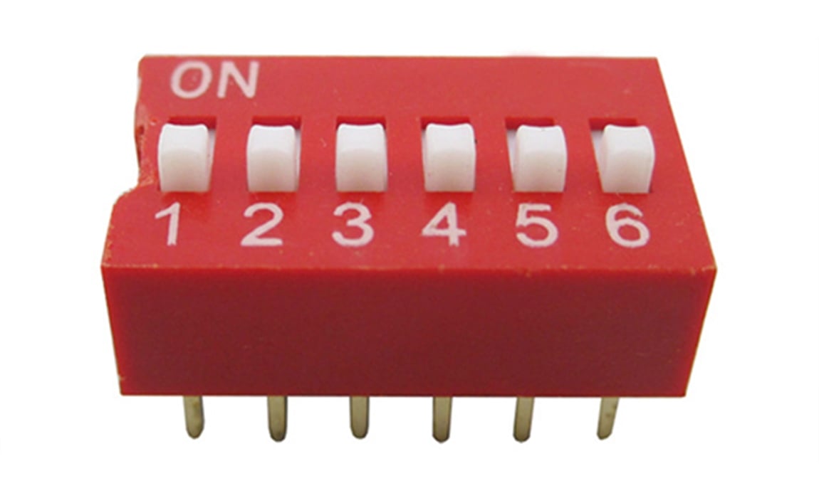 6 Lı Dip Switch