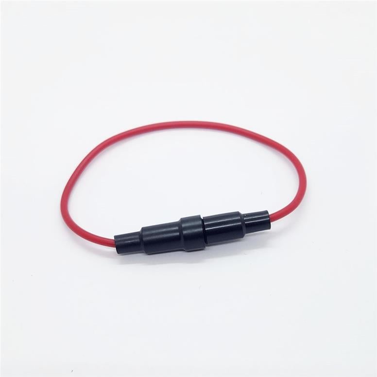 6x30 Kablolu Sigorta Yuvası - Siyah6x30 Kablolu Sigorta Yuvası - Siyah