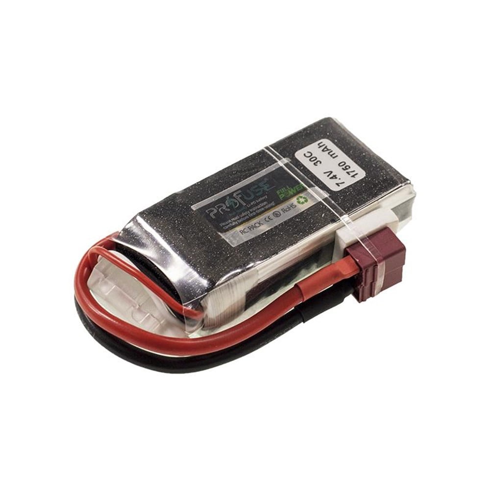 7.4 V 2S Lipo Batarya 1750 mAh 30C
