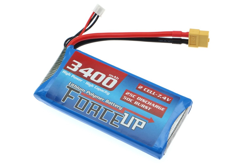 7.4V Lipo Pil 3400mAh