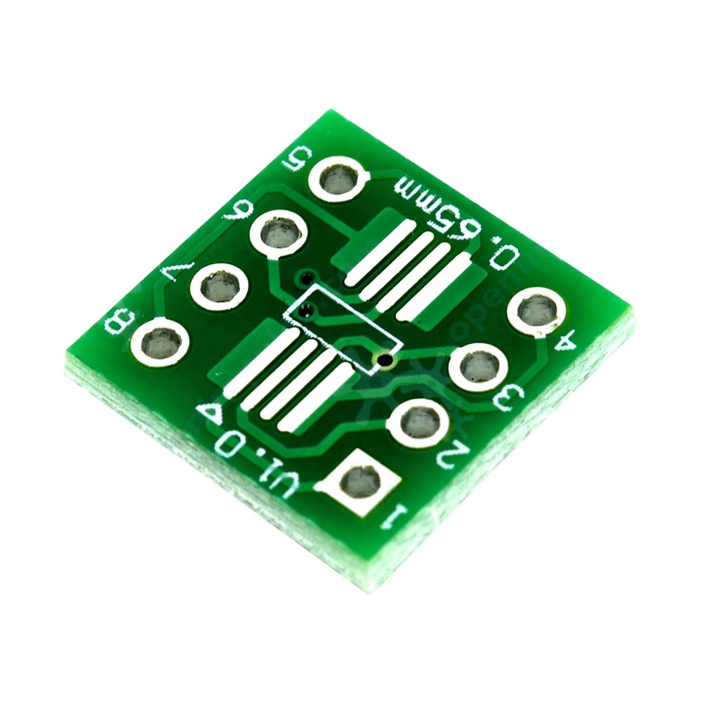 8 Pinli SO/MSOP/TSAOP/SOIC/SOP8'yi DIP8'e Dönüştürücü Kart