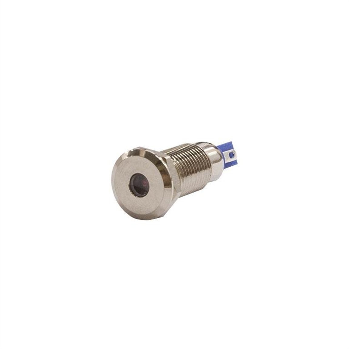8.0mm Metal Sinyal Lambası Sarı IP67 10V-30V