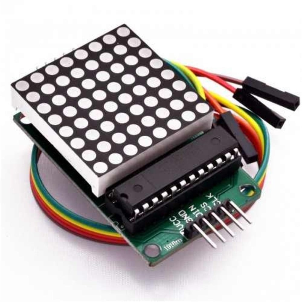 8x8 Kırmızı Dot Matrix Board