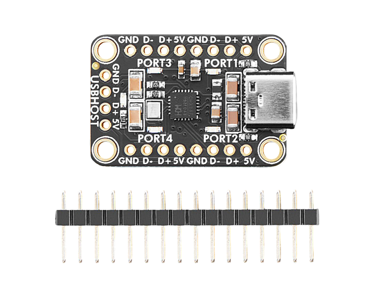 Adafruit CH334F Mini 4 Portlu USB Hub Breakout KartıAdafruit CH334F Mini 4 Portlu USB Hub Breakout Kartı