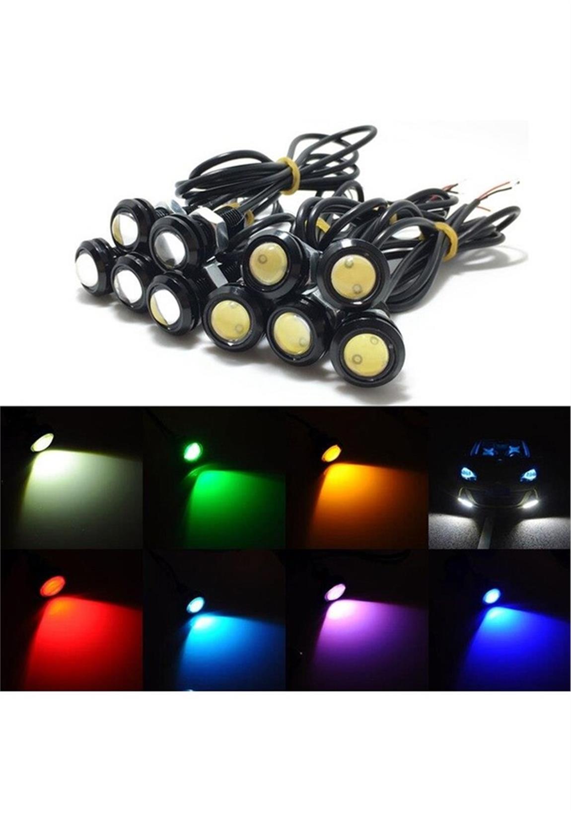 Ayna Altı Kartal Gözü Led Delmeli - MaviAyna Altı Kartal Gözü Led Delmeli - Mavi