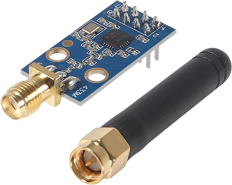 CC1101 433MHz SPI Kablosuz RF Alıcı Verici Modülü – Uzun Menzilli Wireless TransceiverCC1101 433MHz SPI RF Alıcı Verici Modülü | Robo Dünya