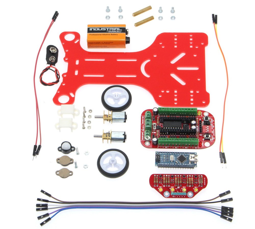 Çizgi İzleyen Robot Kiti - Beta
