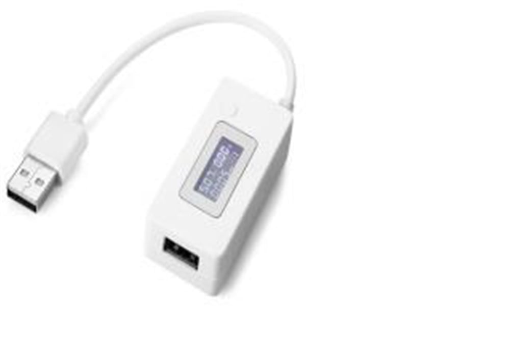DC 3-7V USB Voltmetre Ampermetre Göstergeli Mobile Şarj Kapasite Test Edici