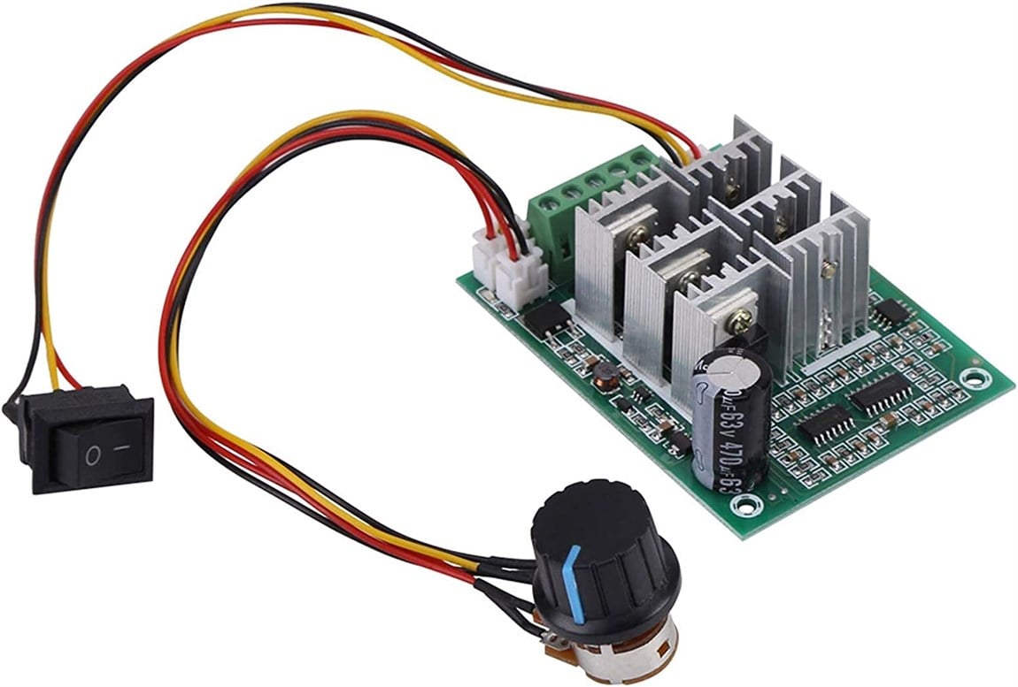 DC 5V-36V 15A Üç Fazlı Fırçasız Motor Hız Kontrol Cihazı CW CCW Motor Kontrol PanosuDC 5V-36V 15A Üç Fazlı Fırçasız Motor Hız Kontrol Cihazı CW CCW Motor Kontrol Panosu | Robo Dünya