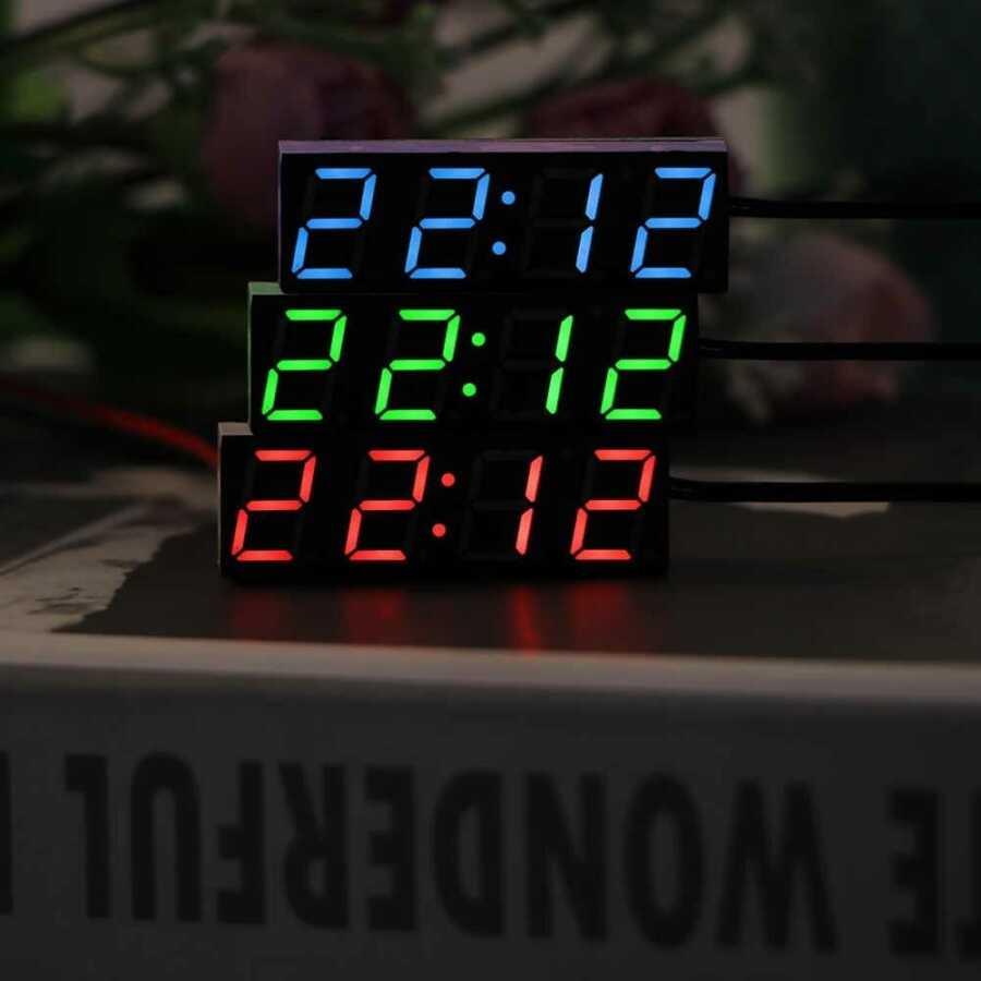 DS3231SN RTC Saat Modülü Termometreli | Kırmızı Ekranlı – Arduino UyumluDS3231SN RTC Saat Modülü | Kırmızı Ekranlı - Termometreli ve Voltmetreli 3 in 1 – Robo Dünya