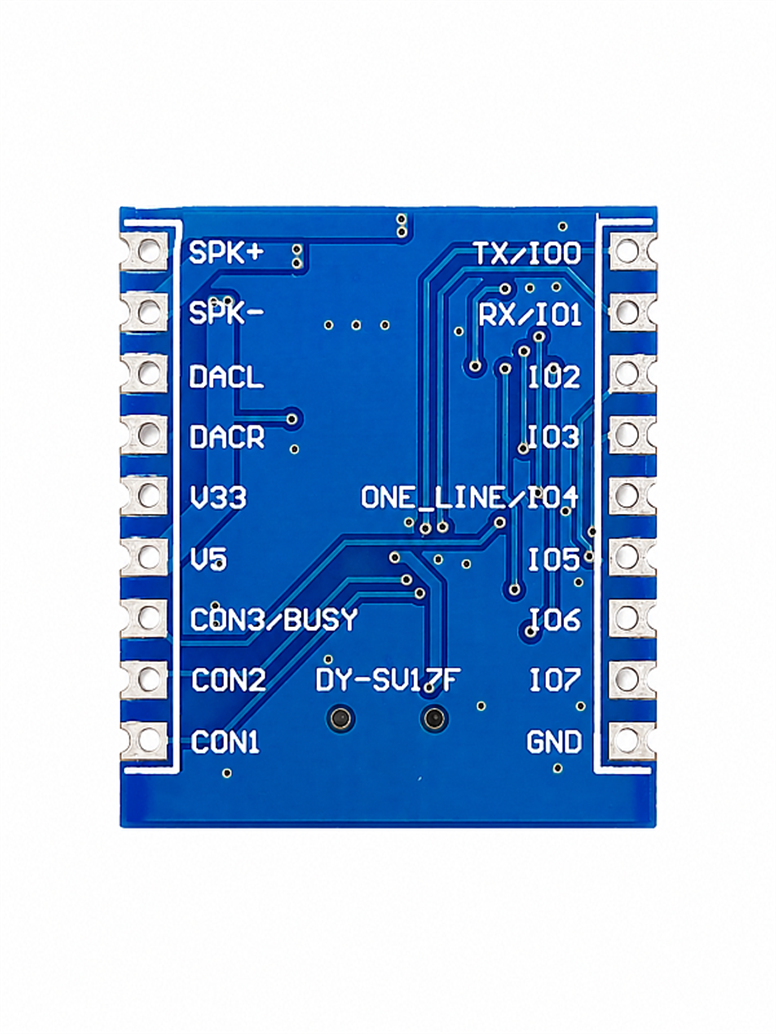 DY-SV17F MP3 Wav Ses Çalma ModülüDY-SV17F MP3 WAV Ses Çalma Modülü | Robo Dünya