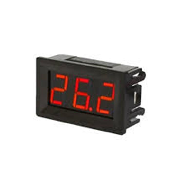 Endüstriyel Kırmızı LED Ekranlı 12V -50C/110C Digital Termometre (K-Type Kablo)Endüstriyel Kırmızı LED Ekranlı 12V -50C/110C Digital Termometre (K-Type Kablo)