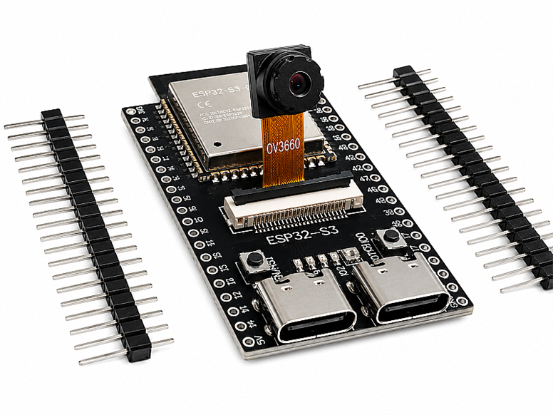 ESP32-S3 N16R8 ESP32-CAM OV3660 2.4GHz Wi-Fi BLE 5.0 Kamera Geliştirme KartıESP32-S3 N16R8 CAM OV3660 Kamera Kartı | Robo Dünya