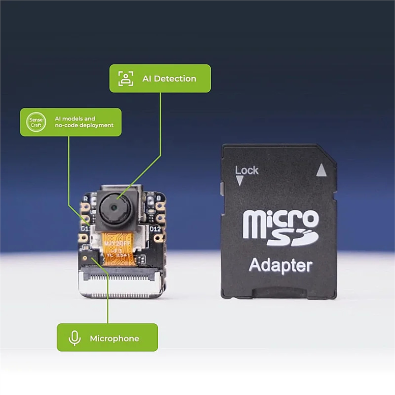 ESP32-S3 Sense 2.4GHz Wi-Fi + BLE 5.0 OV3660 Kamera Modülü Geliştirme KartıESP32-S3 Sense OV3660 Kamera ve Mikrofon | Robo Dünya