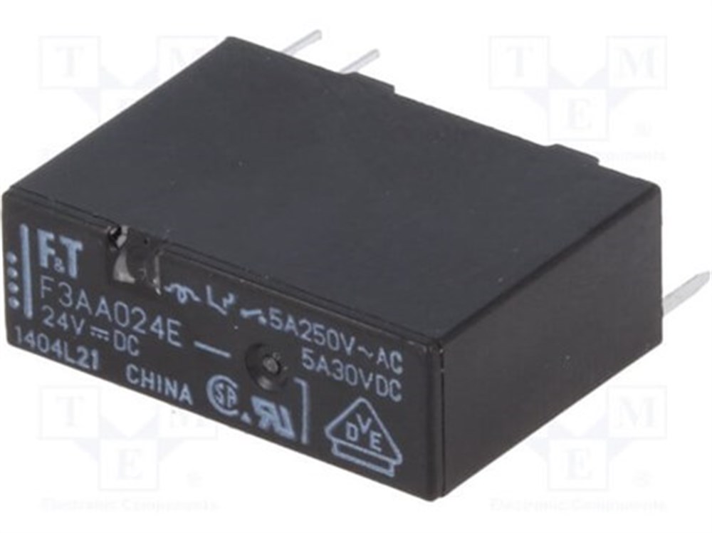 F3AA024E 24V 4 Pin Kombi Rölesi