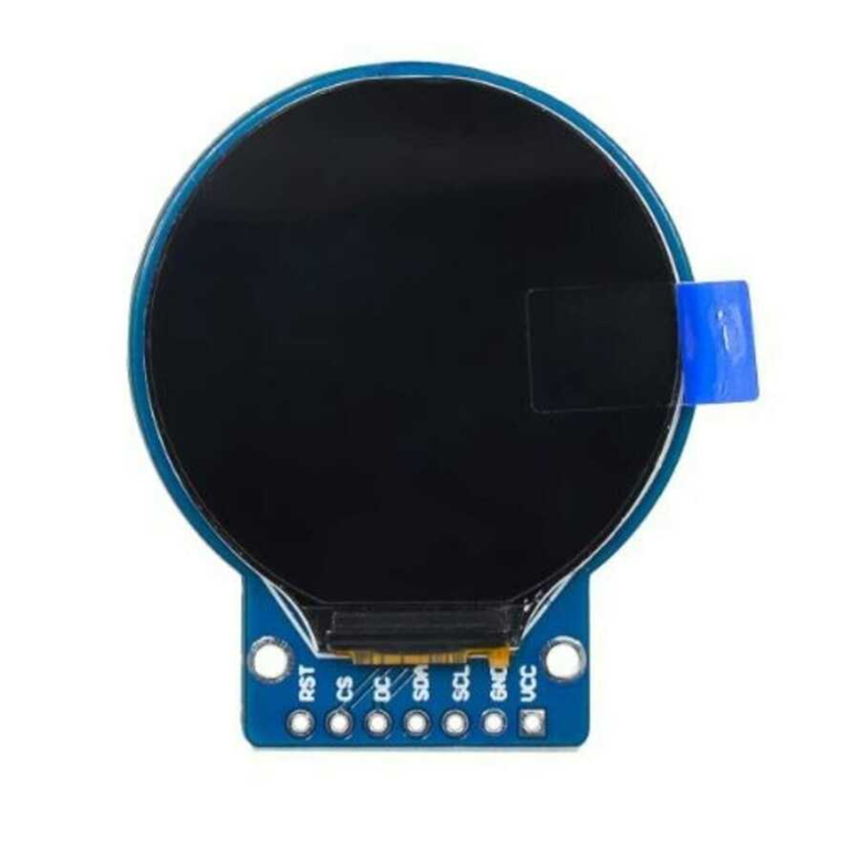 GC9A01 1.28'' 240x240 Oled Grafik Lcd Ekran - Yuvarlak PCBGC9A01 1.28'' 240x240 Oled Grafik Lcd Ekran - Yuvarlak PCB