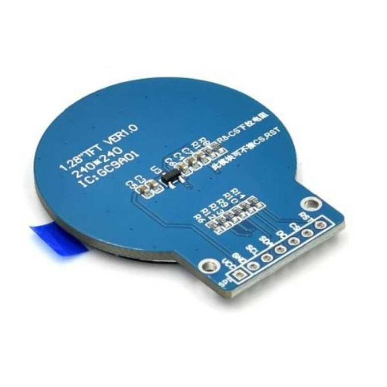 GC9A01 1.28'' 240x240 Oled Grafik Lcd Ekran - Yuvarlak PCBGC9A01 1.28'' 240x240 Oled Grafik Lcd Ekran - Yuvarlak PCB