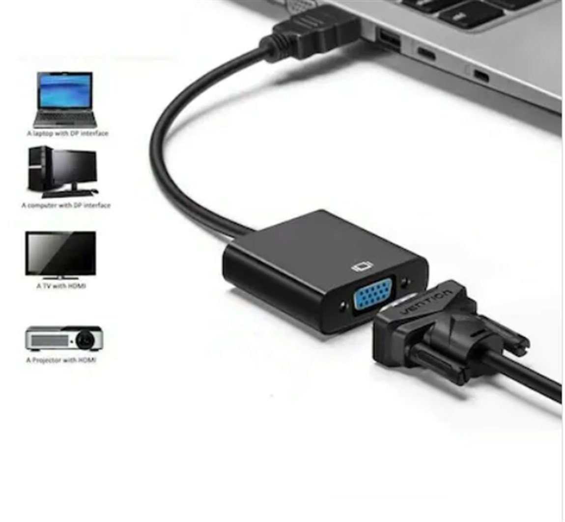 Hdmi to Vga Kablo Çevirici Dönüştürücü Görüntü