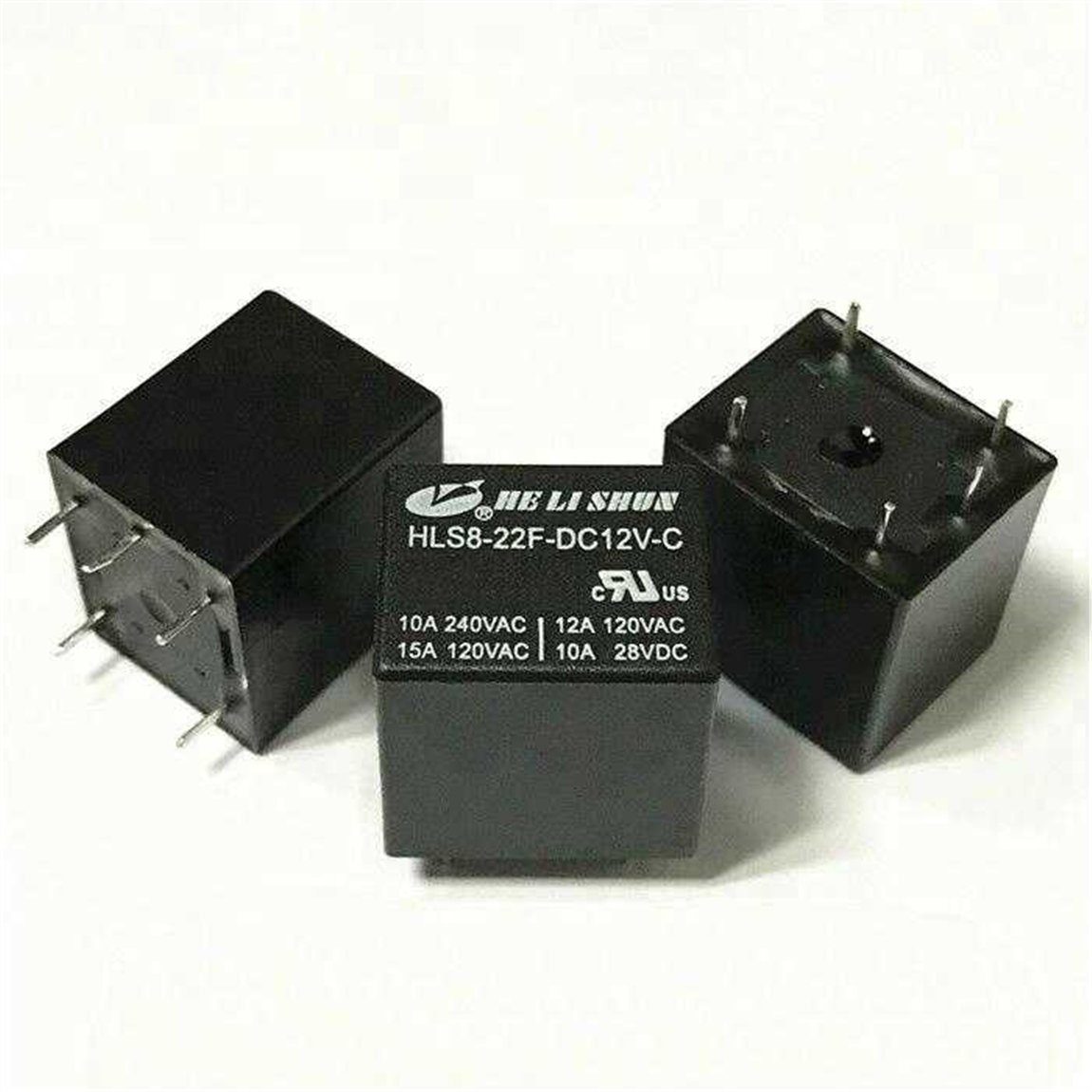 HLS8-22F-DC12V-C 12V 15 Amper 5 PinliHLS8-22F-DC12V-C 12V 15 Amper 5 Pinli