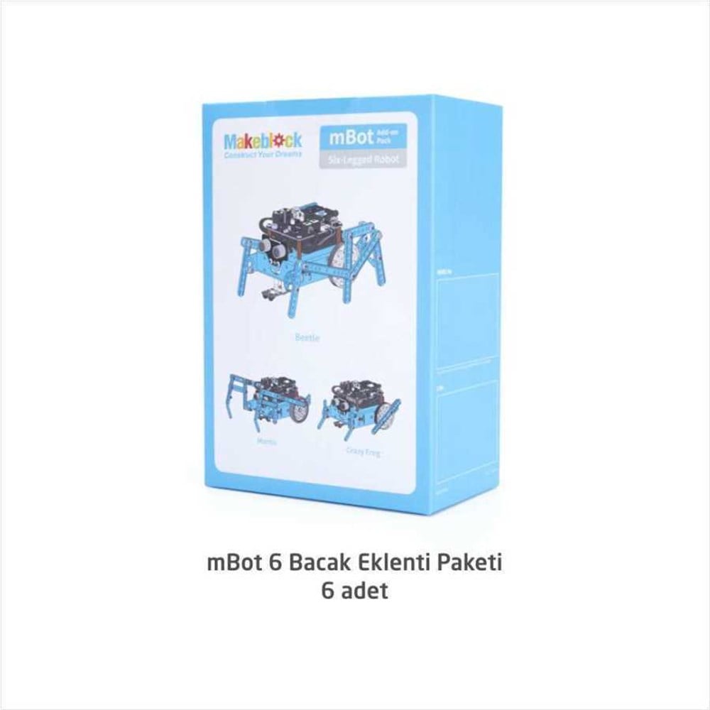 İlkokul ve Ortaokul mBot Robotik Laboratuarı Seti 12+1 Kişilik Maker Laboratuarı