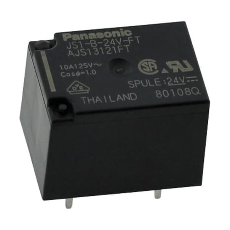 JS1-B-24V-FT Panasonic Röle (24Vdc 10A)JS1-B-24V-FT Panasonic Röle (24Vdc 10A)