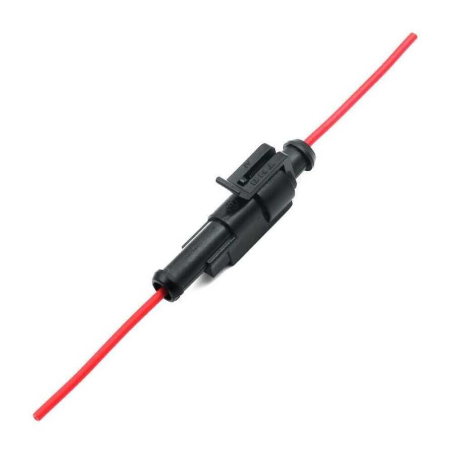 Kablolu 1-Pin Su Geçirmez Konnektör TakımıKablolu 1-Pin Su Geçirmez Konnektör Takımı