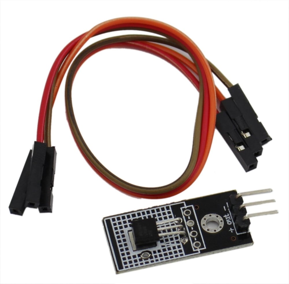 LM35D Sıcaklık Sensör Modülü + Kablo