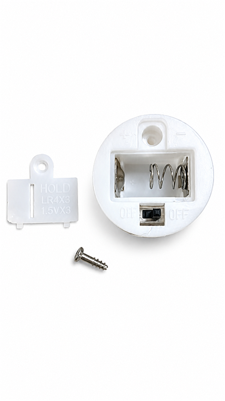 LR41 (AG3) 23MM Anahtarlı ve Kapaklı Yuvarlak Pil YuvasıLR41 (AG3) 23MM Anahtarlı ve Kapaklı Yuvarlak Pil Yuvası