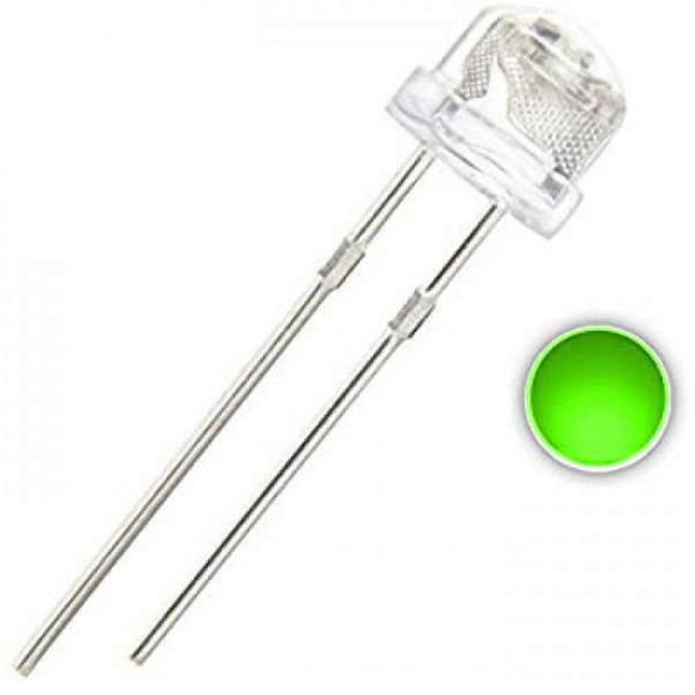 Mantar Led Yeşil - 10'lu Paket