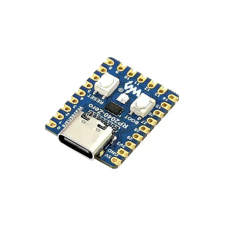 RP2040-Zero, Raspberry Pi RP2040 Tabanlı Mini Geliştirme KartıWaveshare RP2040-Zero Mini Geliştirme Kartı | Robo Dünya