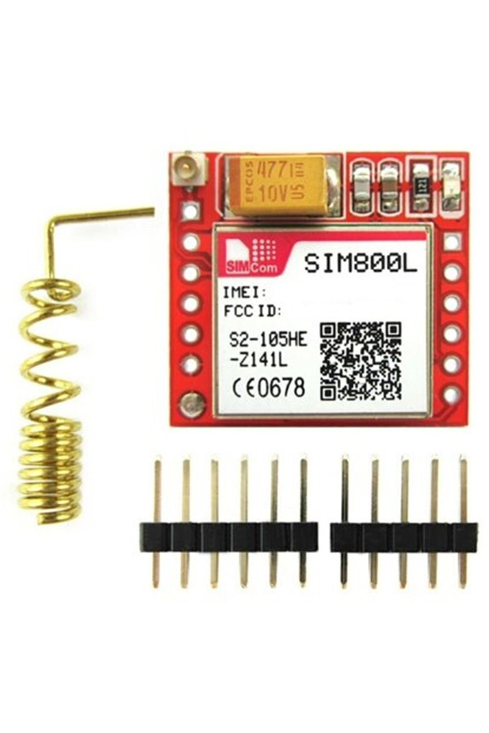 SIM800L Antenli Seri Haberleşmeli GSM GPRS Modülü