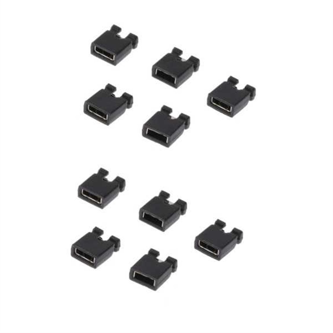 Siyah Jumper - 2.54mm  10LU PAKETSiyah Jumper - 2.54mm  10LU PAKET