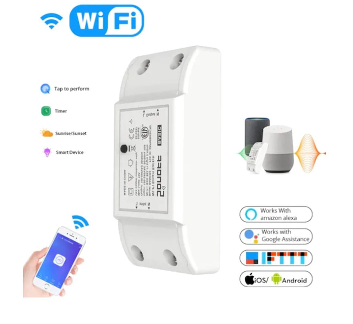 Sonoff Basic R2 - Wifi Akıllı Ev Rölesi Yeni VersiyonSonoff Basic R2 - Wifi Akıllı Ev Rölesi Yeni Versiyon | Robo Dünya