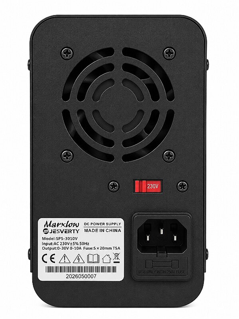 SPS-3010V 0-30V 0-10A 300W Ayarlı Güç kaynağı SMPS Jesverty MarxlowSPS-3010V 0-30V 0-10A 300W Ayarlı Güç kaynağı SMPS Jesverty Marxlow